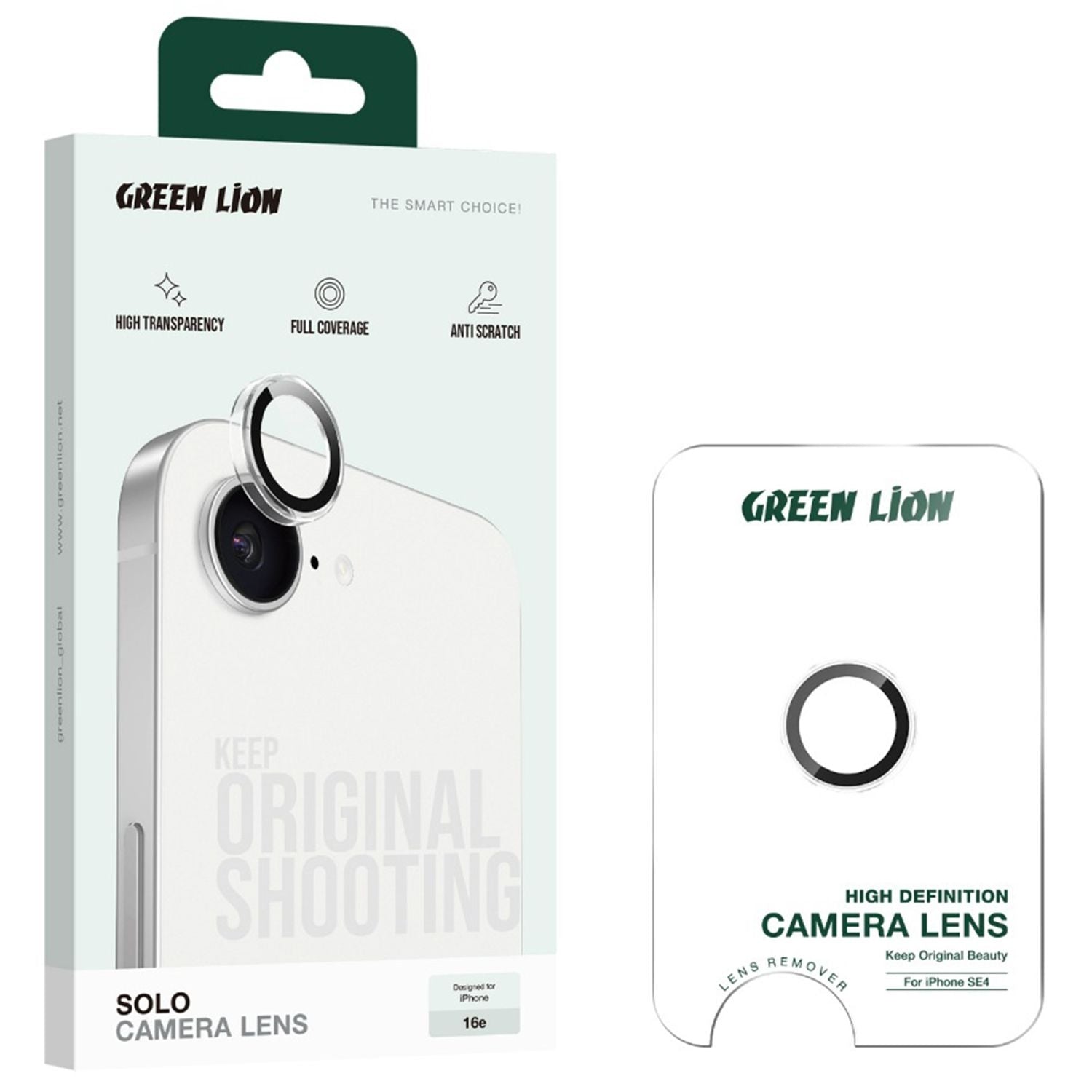 Green Lion Solo Camera Lens